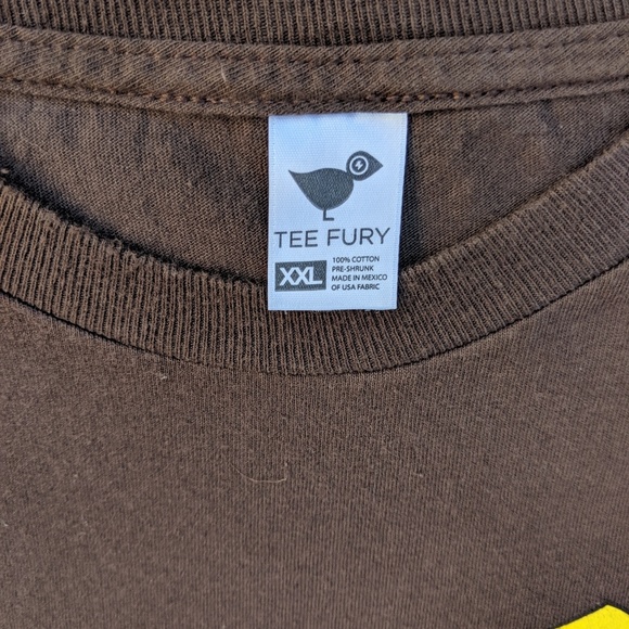 Paper Origami Chicks TeeFury XXL T Shirt - Picture 3 of 7